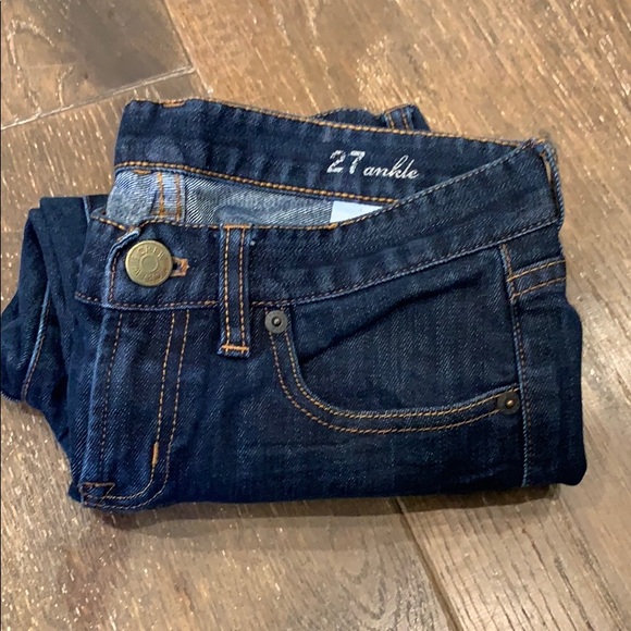 J crew toothpick denim jeans size 27 ankle NWOT